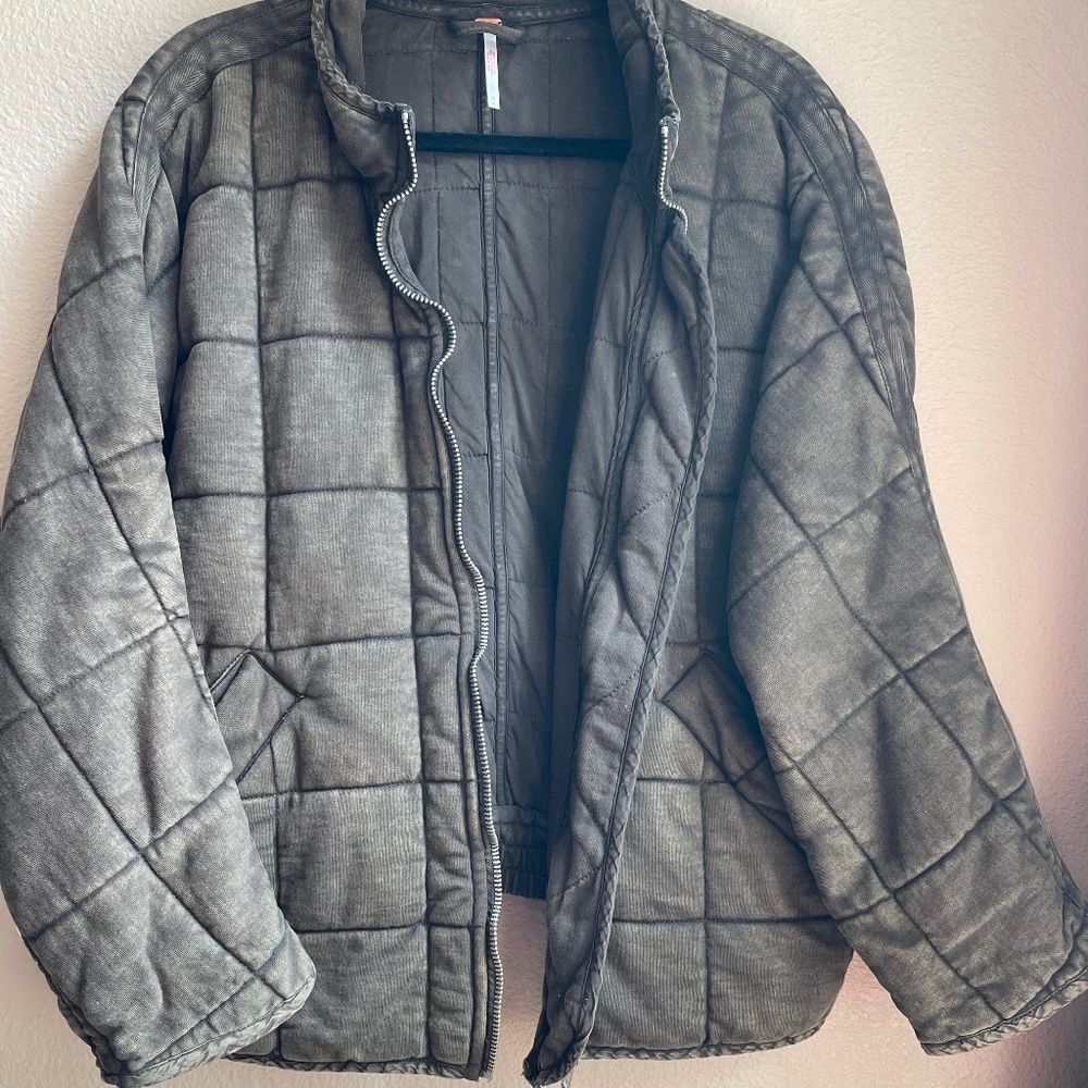 Free People Dolman Quilted Jacket